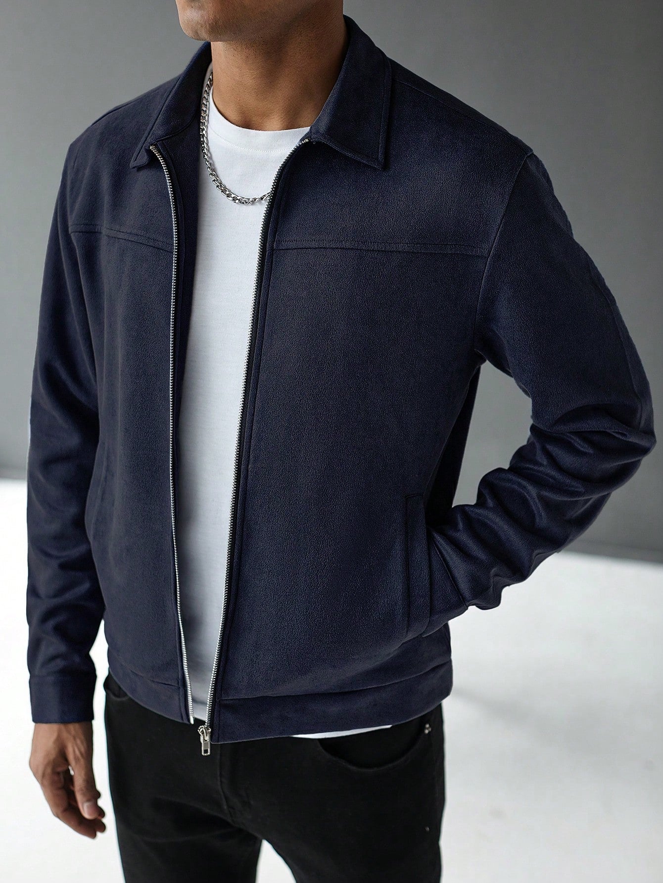 Clean Fit Jacket für den Übergang